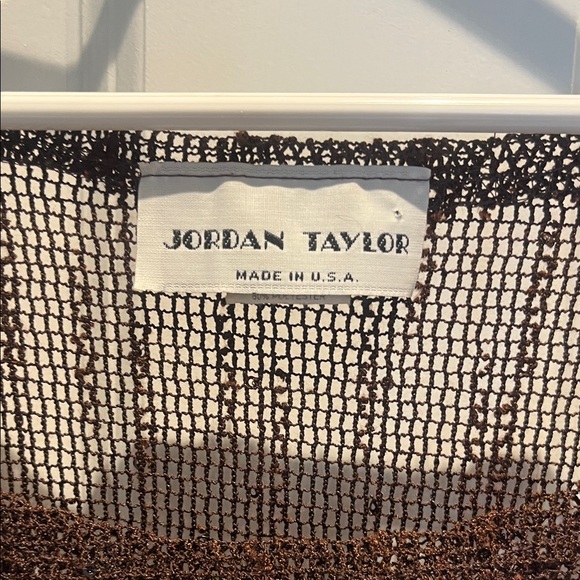 Jordan Taylor Brown Sheer beach/pool cover up - Picture 2 of 4